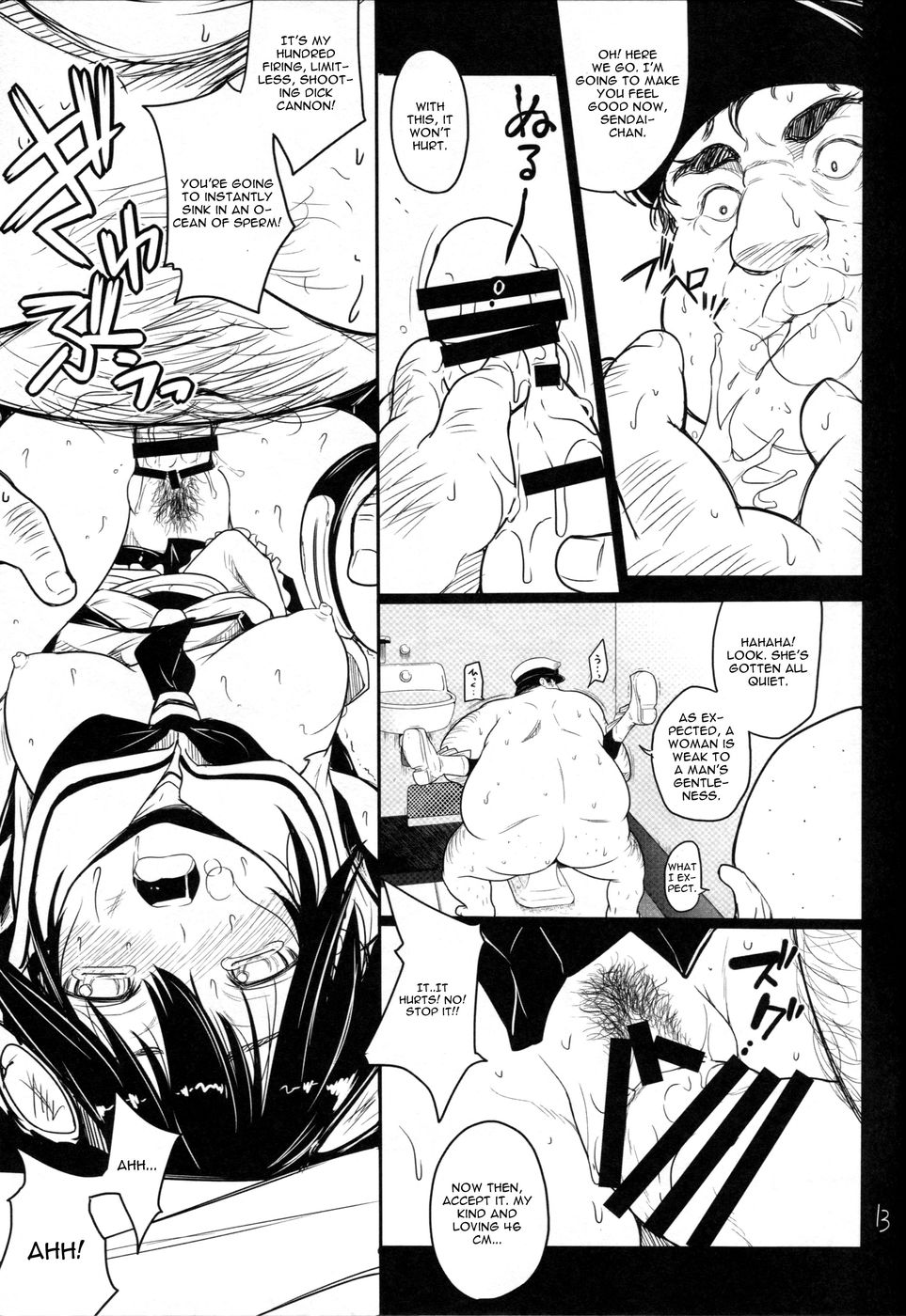 Hentai Manga Comic-Yasen SLAVE-Read-14